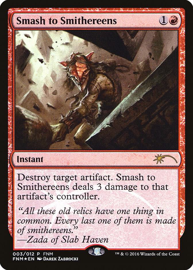 Smash to Smithereens 3/12 (FNM Promos)  - Foil | Good Games Modbury