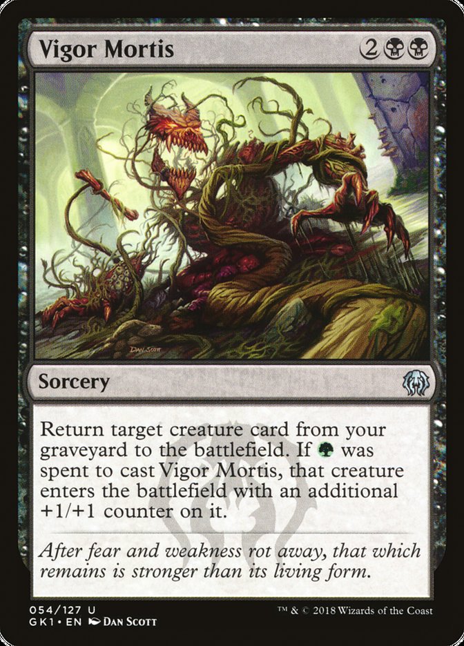 Vigor Mortis [Guilds of Ravnica Guild Kit] | Good Games Modbury