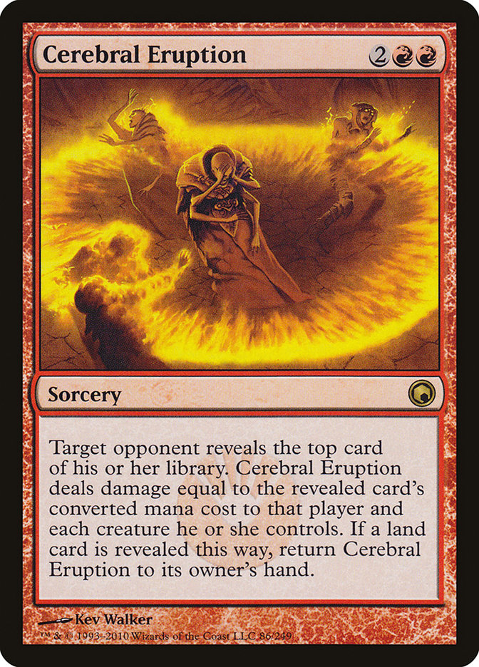 Cerebral Eruption 86/249 (Scars of Mirrodin)  | Good Games Modbury