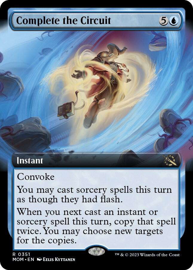 Complete the Circuit 351/291 (March of the Machine)  - Extended Art Foil | Good Games Modbury