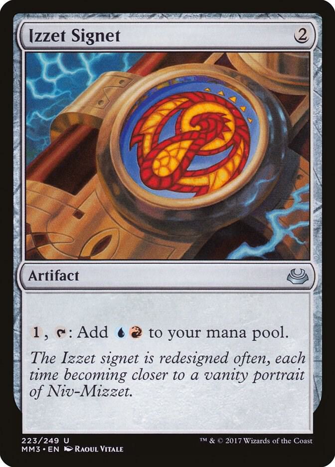 Izzet Signet 223/249 (Modern Masters 2017)  - Foil | Good Games Modbury