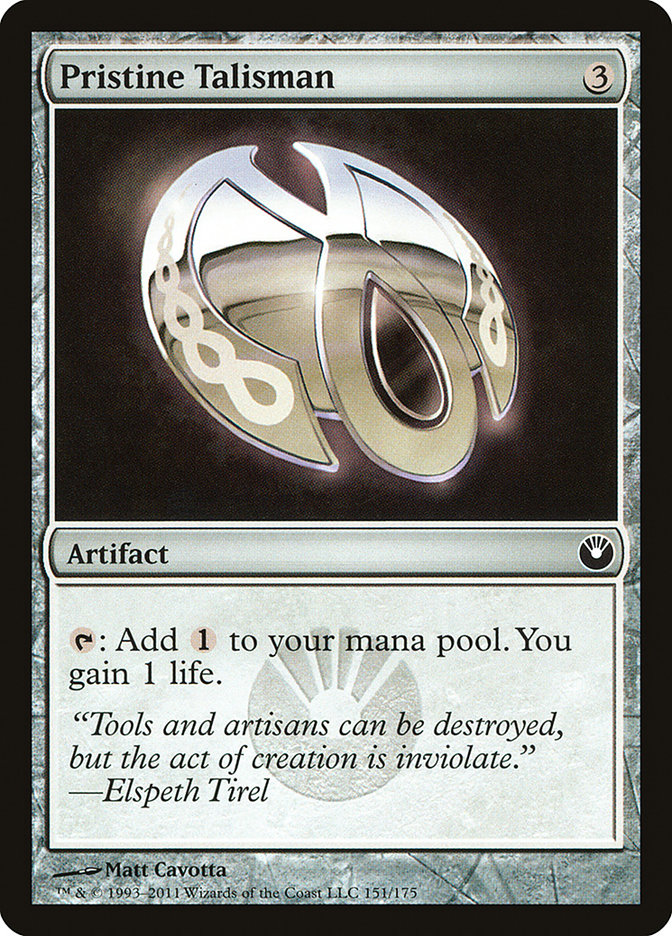 Pristine Talisman (Game Day) [New Phyrexia Promos] | Good Games Modbury