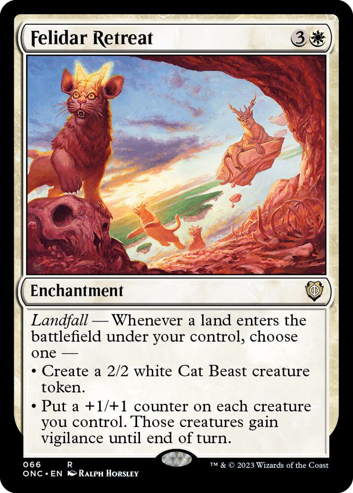 Felidar Retreat 66 (Commander: Phyrexia: All Will Be One)  | Good Games Modbury