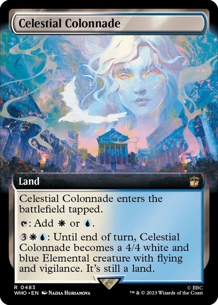 Celestial Colonnade 483/331 (Universes Beyond: Doctor Who)  - Extended Art | Good Games Modbury