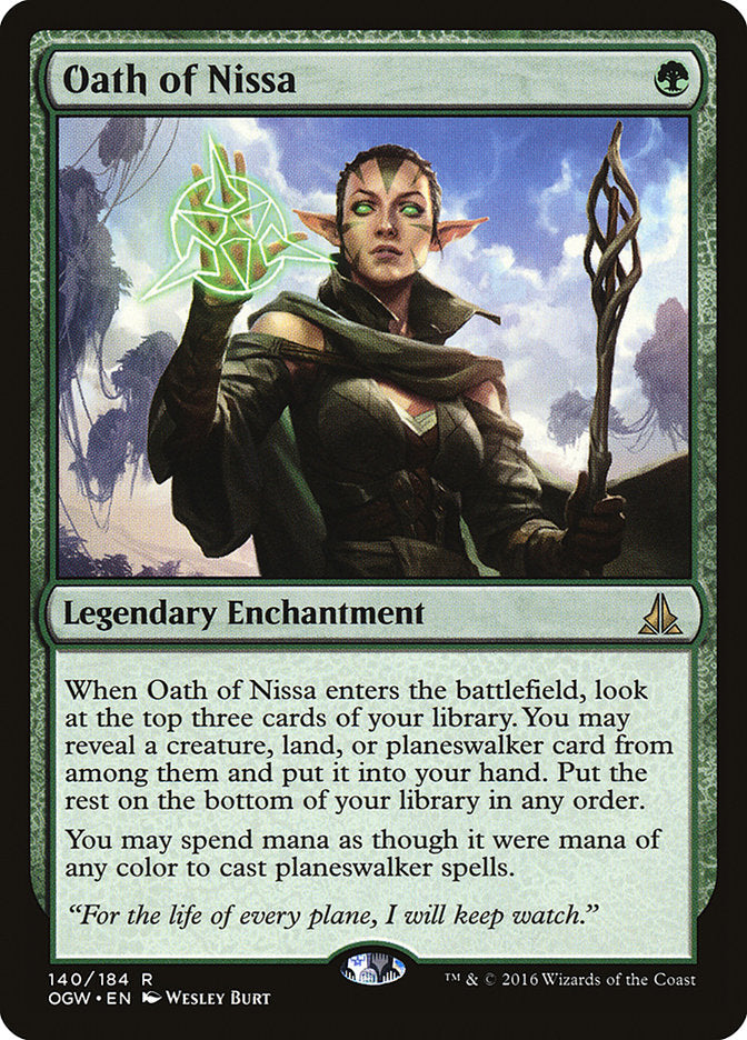 Oath of Nissa 140 (Oath of the Gatewatch)  | Good Games Modbury