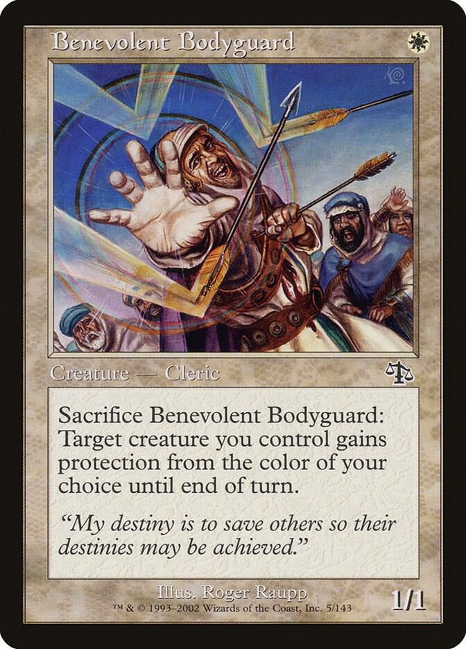 Benevolent Bodyguard 5/143 (Judgment)  | Good Games Modbury
