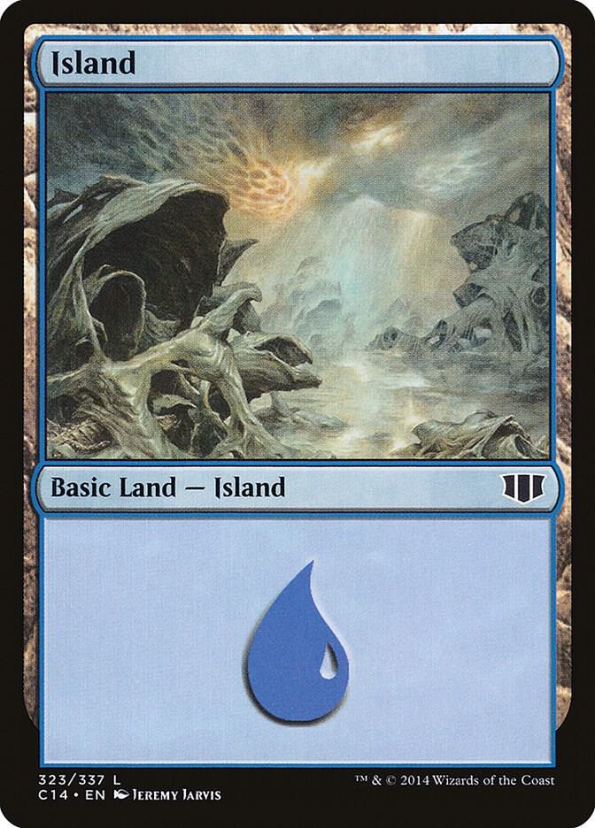 Island 323 323/337 (Commander 2014)  | Good Games Modbury