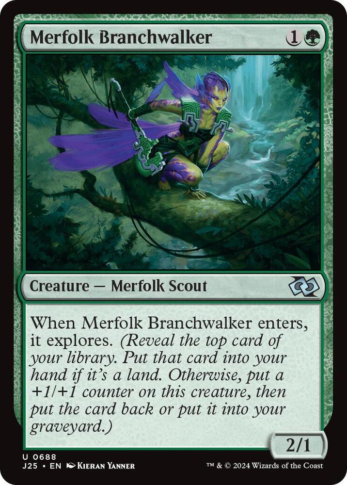 Merfolk Branchwalker 688/779 (Foundations Jumpstart)  | Good Games Modbury
