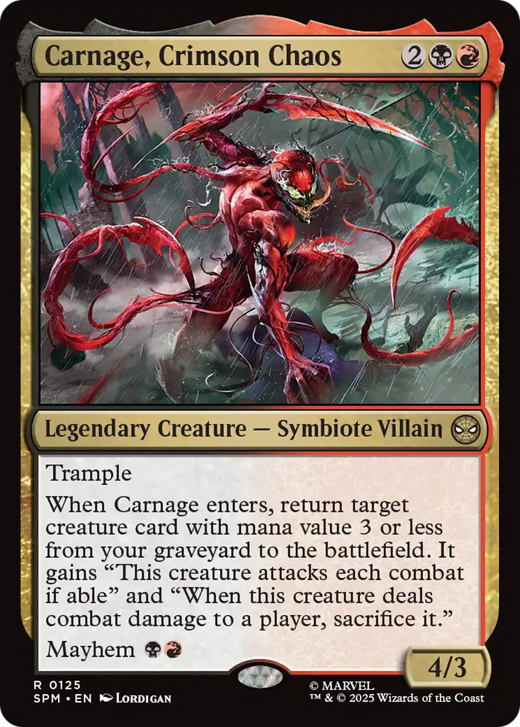 Carnage, Crimson Chaos [Marvel's Spider-Man] | Good Games Modbury