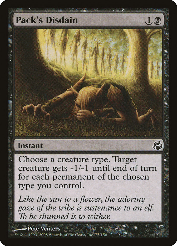 Pack's Disdain 73/150 (Morningtide)  - Foil | Good Games Modbury
