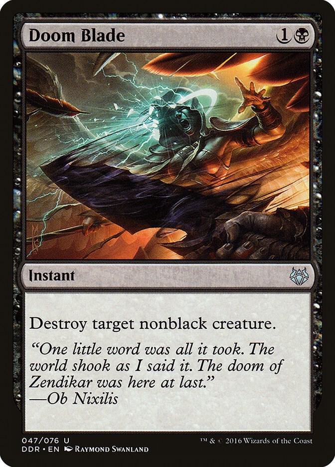 Doom Blade 47/76 (Duel Decks: Nissa vs. Ob Nixilis)  | Good Games Modbury