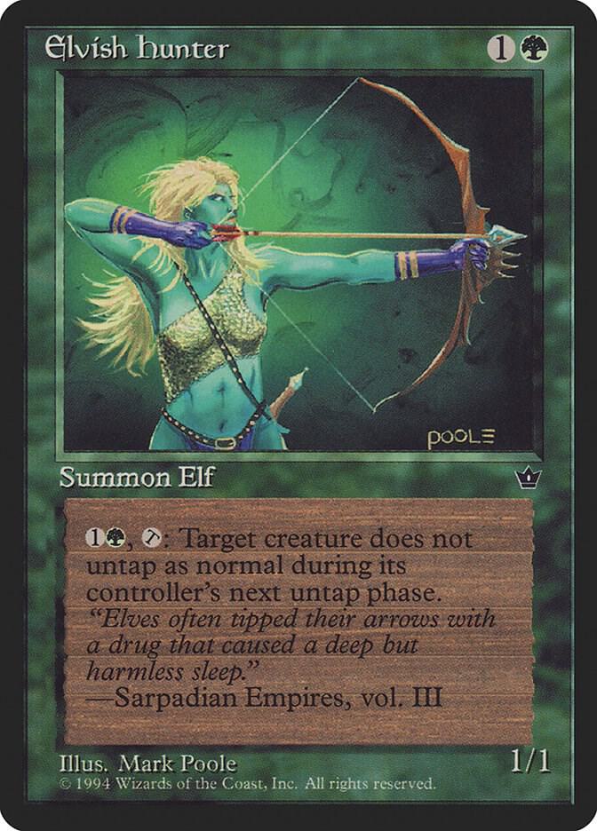 Elvish Hunter 67a/187 (Fallen Empires)  | Good Games Modbury