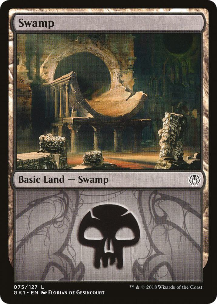 Swamp 75/127 (Guilds of Ravnica: Guild Kits)  | Good Games Modbury