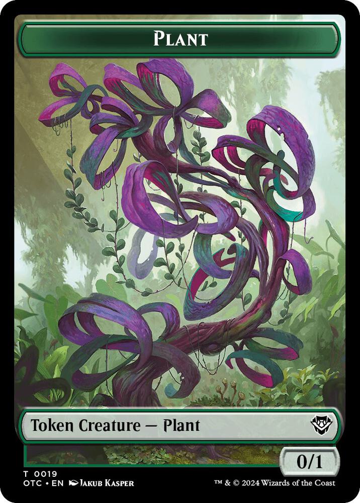 Plant Sand Warrior Double Sided Token 19 // 23 (Commander: Outlaws of Thunder Junction)  | Good Games Modbury