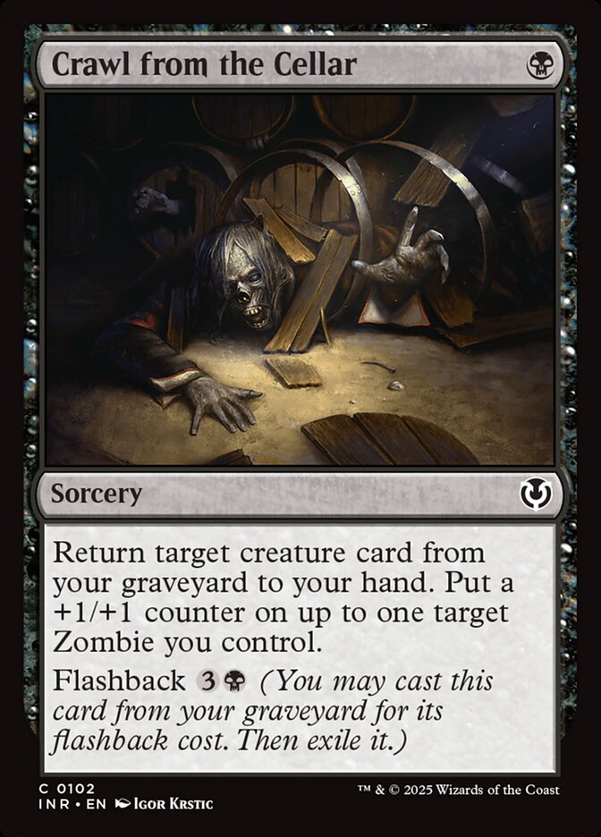 Crawl from the Cellar 102/287 (Innistrad Remastered)  - Foil | Good Games Modbury