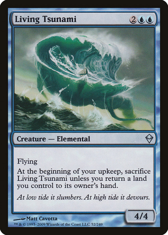 Living Tsunami 52/249 (Zendikar)  | Good Games Modbury
