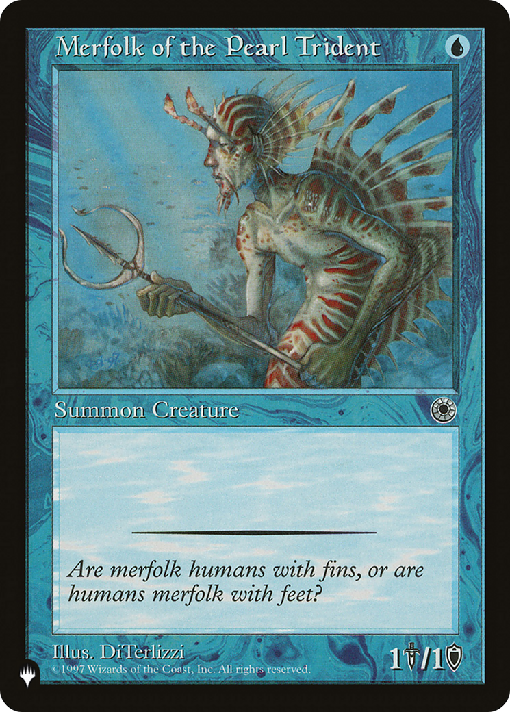 Merfolk of the Pearl Trident [The List Reprints] | Good Games Modbury