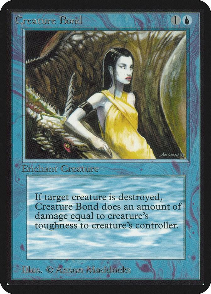 Creature Bond 55/295 (Alpha Edition)  | Good Games Modbury