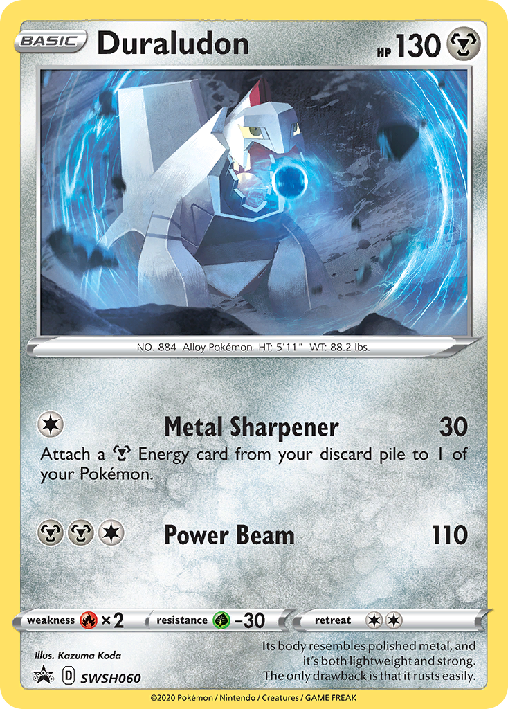 Duraludon (SWSH060) [Sword & Shield: Black Star Promos] | Good Games Modbury