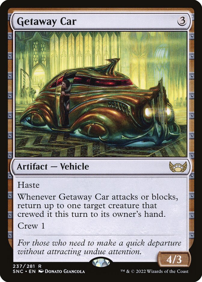 Getaway Car 237/281 (Streets of New Capenna)  - Foil | Good Games Modbury