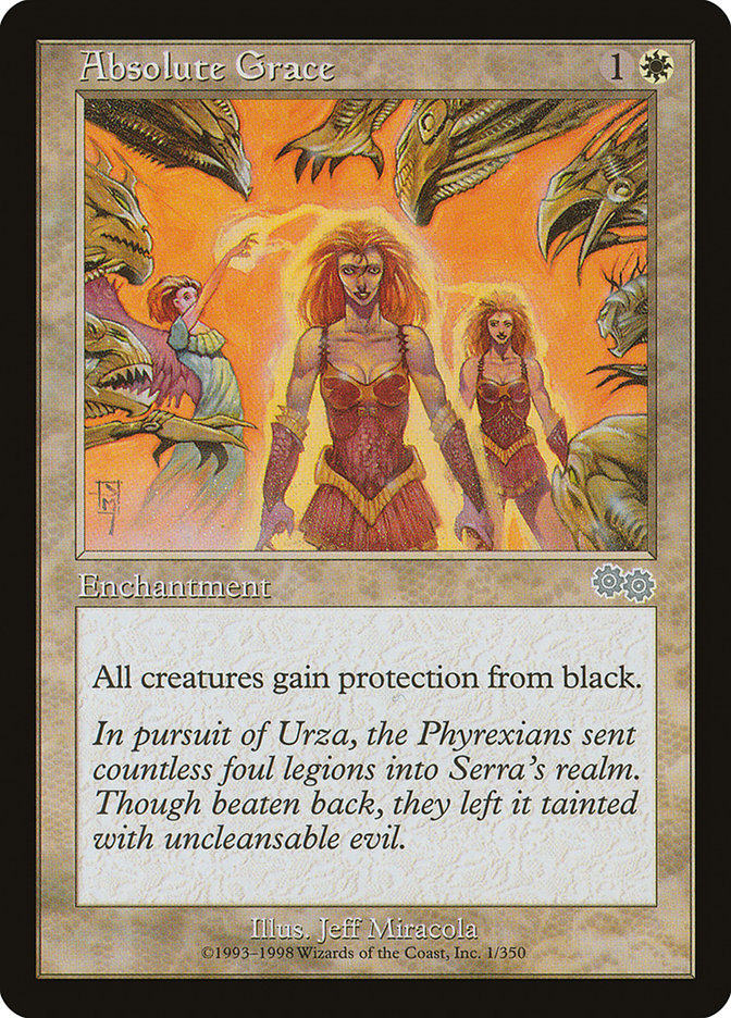 Absolute Grace 1 (Urza's Saga)  | Good Games Modbury