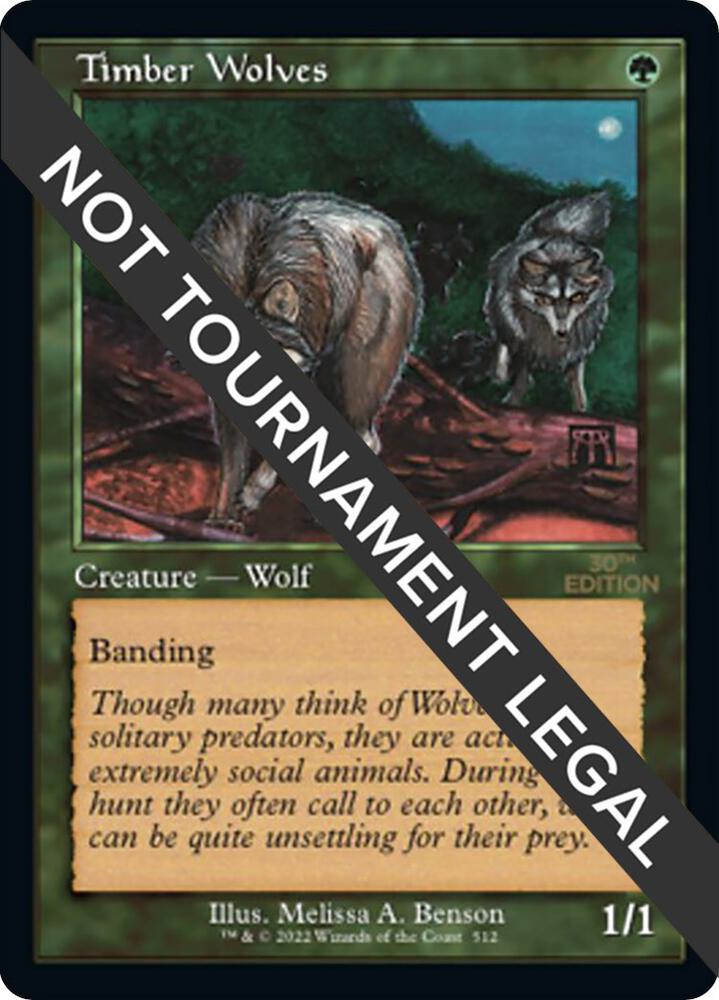 Timber Wolves Retro Frame 512/594 (30th Anniversary Edition)  | Good Games Modbury