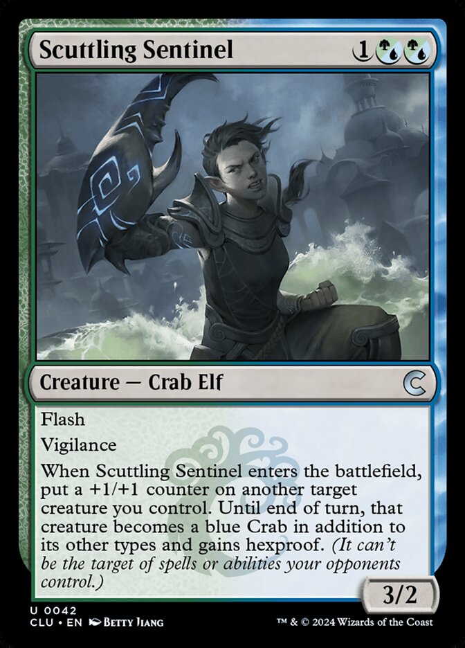 Scuttling Sentinel 42/284 (Ravnica: Clue Edition)  | Good Games Modbury