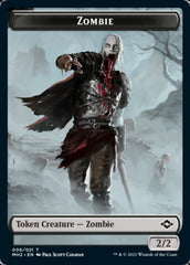 Treasure (21) // Zombie Double-Sided Token [Modern Horizons 2 Tokens] | Good Games Modbury