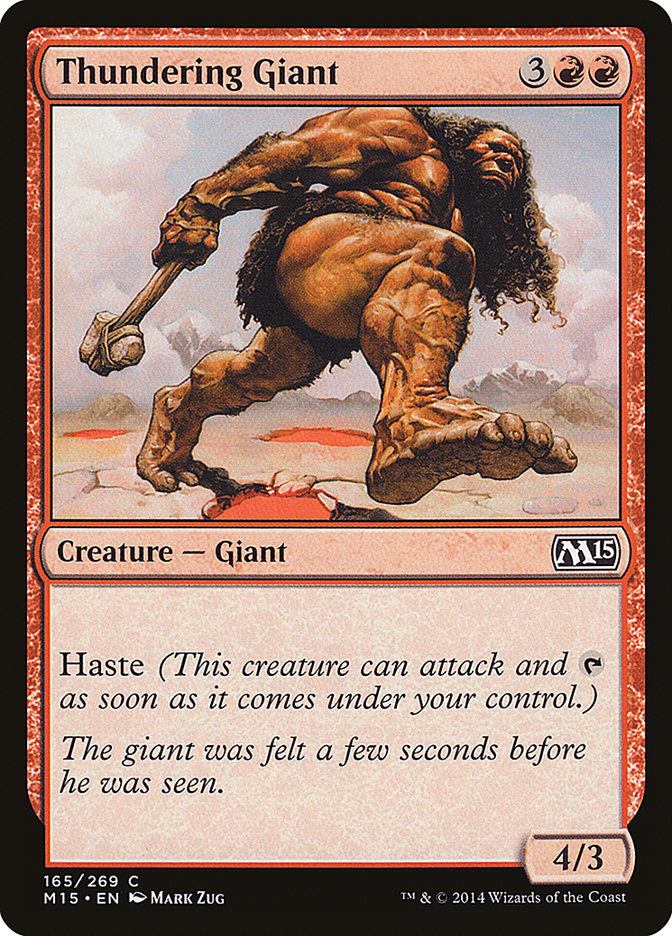 Thundering Giant [Magic 2015] | Good Games Modbury