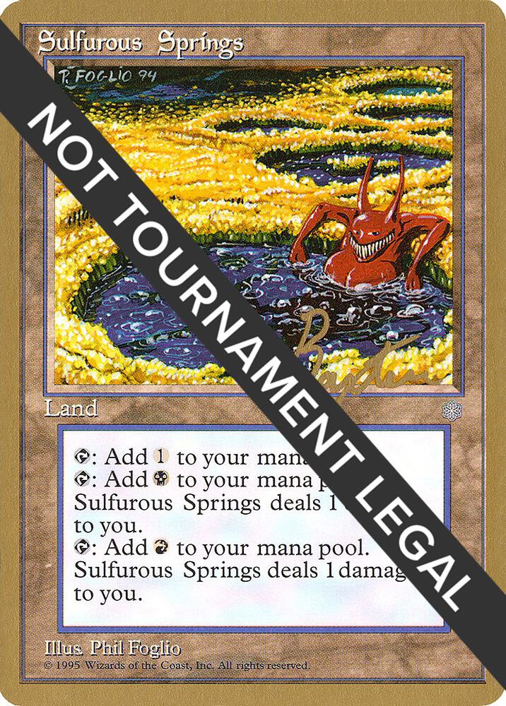 Sulfurous Springs 1996 George Baxter ICE gb360/308 (World Championship Decks)  | Good Games Modbury