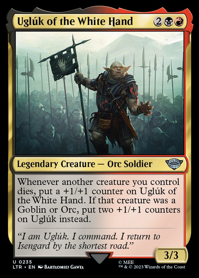 Uglúk of the White Hand 235/281 (Universes Beyond: The Lord of the Rings: Tales of Middle-earth)  | Good Games Modbury
