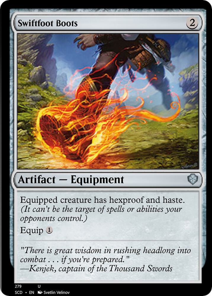 Swiftfoot Boots 279/352 (Starter Commander Decks)  | Good Games Modbury