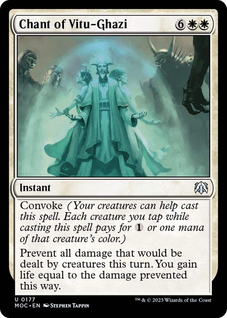 Chant of Vitu-Ghazi [March of the Machine Commander] | Good Games Modbury