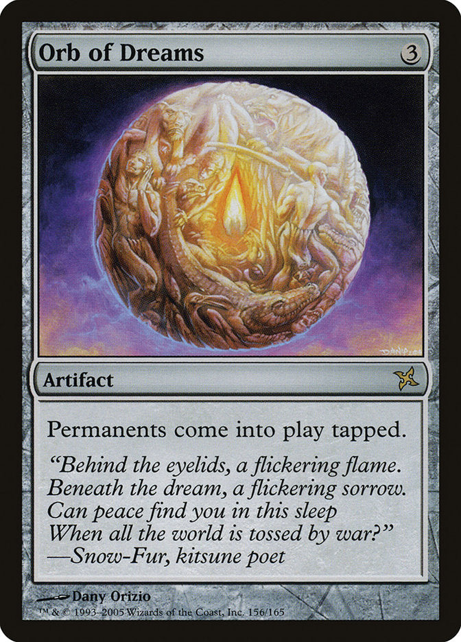 Orb of Dreams 156/165 (Betrayers of Kamigawa)  - Foil | Good Games Modbury