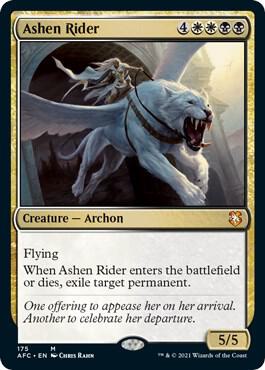 Ashen Rider 175/62 (Commander: Adventures in the Forgotten Realms)  | Good Games Modbury