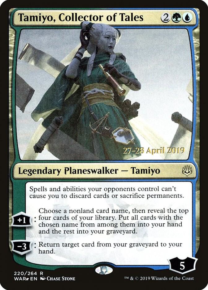 Tamiyo Collector of Tales 220s/176 (Prerelease Cards)  - Foil | Good Games Modbury