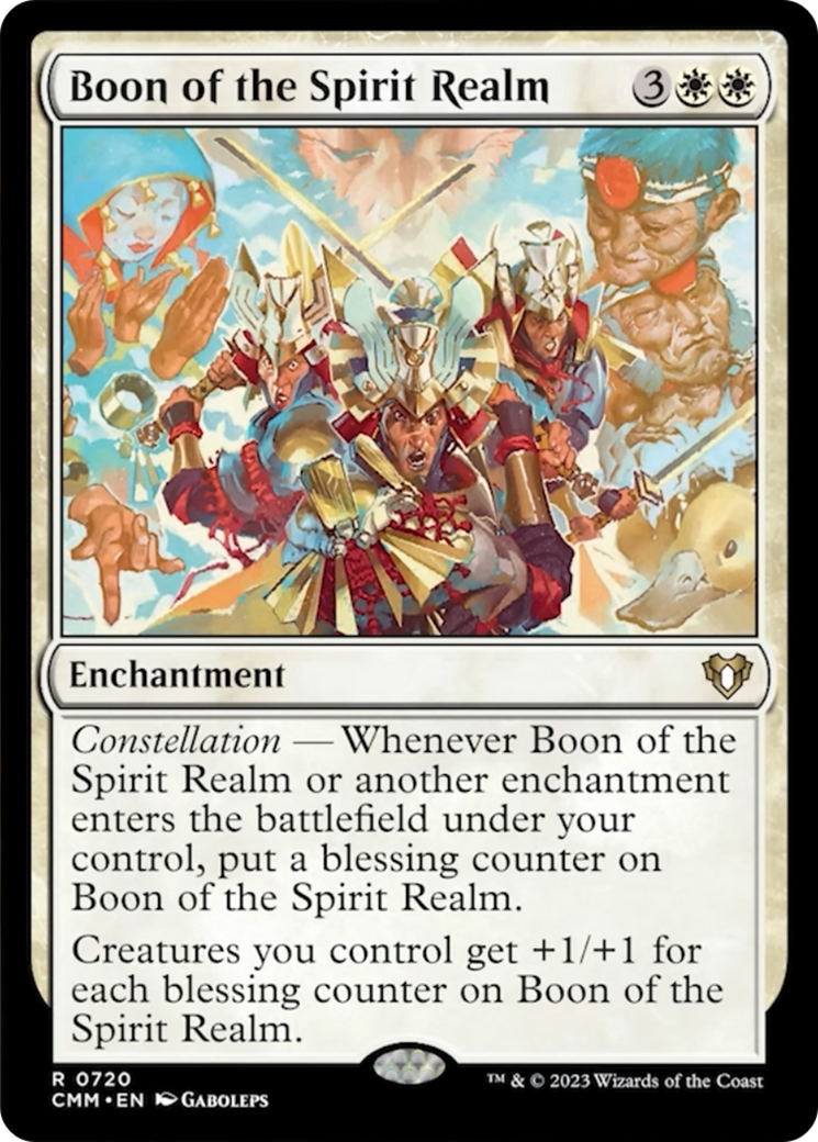 Boon of the Spirit Realm [Commander Masters] | Good Games Modbury