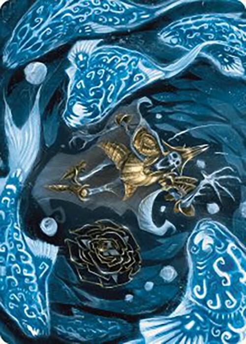 Eaten by Piranhas Art Card 11 (Art Series: The Lost Caverns of Ixalan)  | Good Games Modbury
