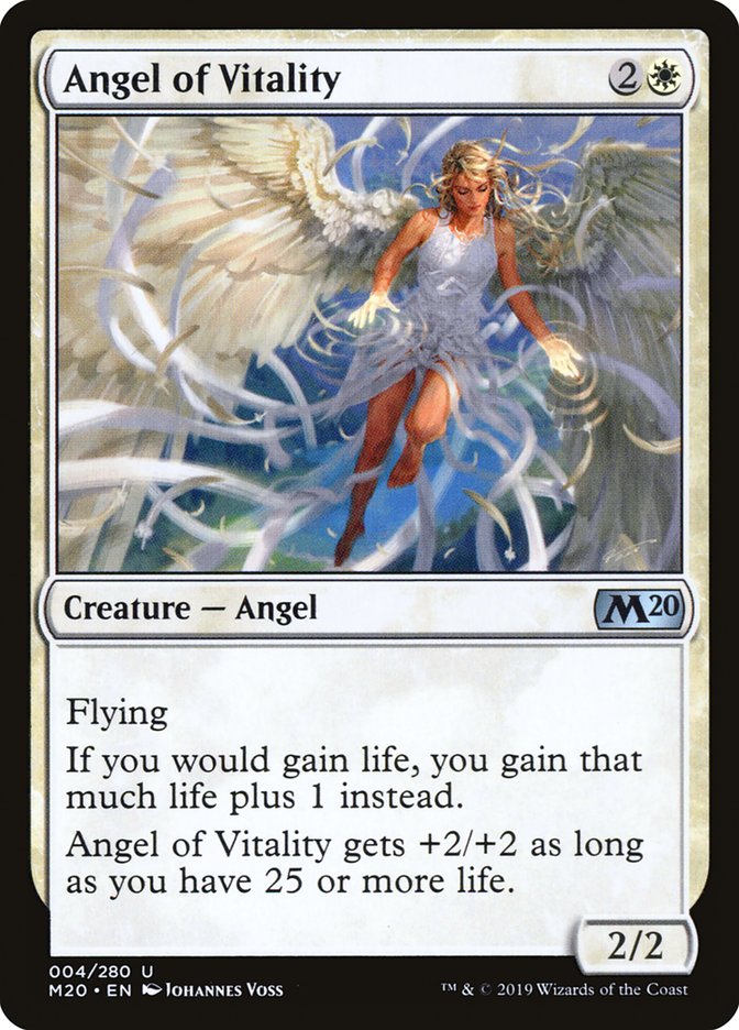 Angel of Vitality [Core Set 2020] | Good Games Modbury