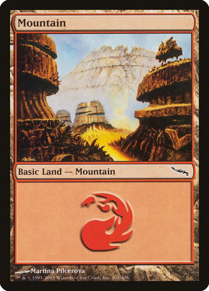 Mountain 301/306 (Mirrodin)  | Good Games Modbury