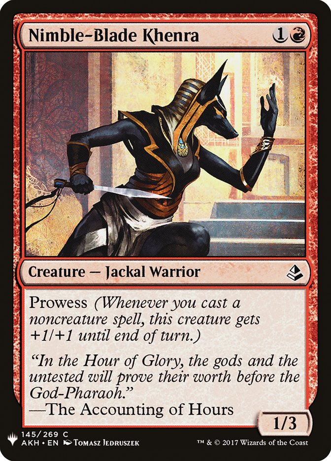 Nimble-Blade Khenra [Mystery Booster] | Good Games Modbury