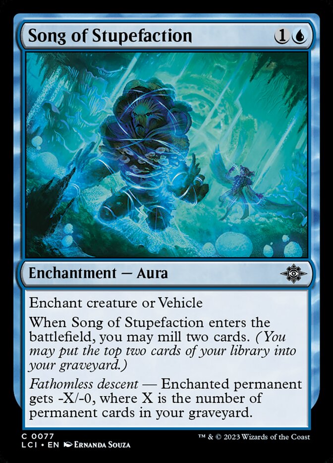 Song of Stupefaction 77/291 (The Lost Caverns of Ixalan)  - Foil | Good Games Modbury