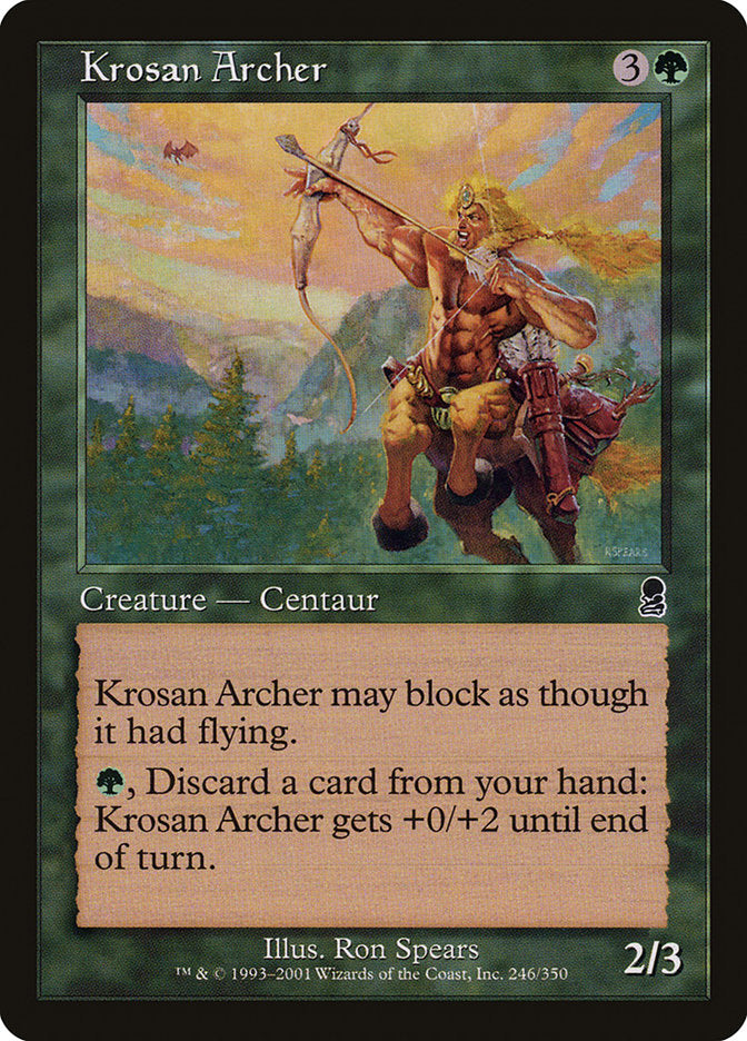 Krosan Archer [Odyssey] | Good Games Modbury