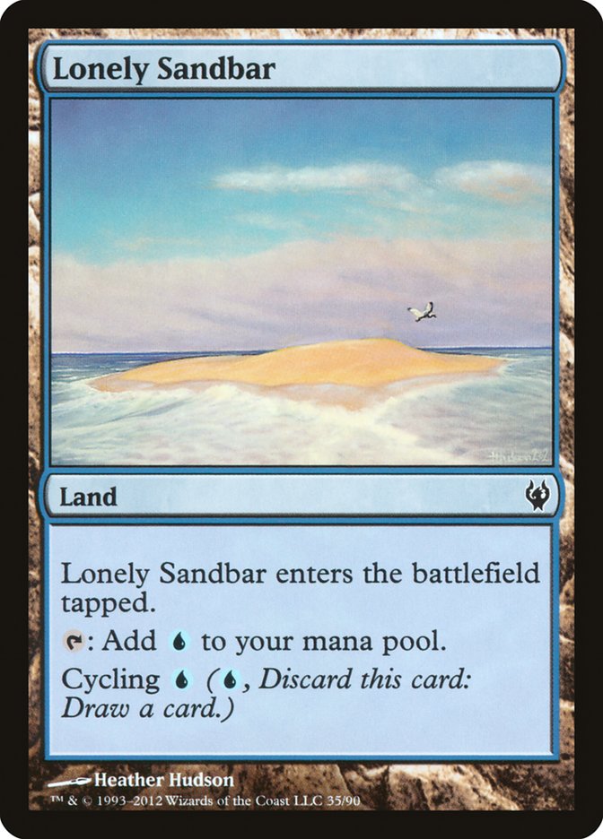 Lonely Sandbar [Duel Decks: Izzet vs. Golgari] | Good Games Modbury