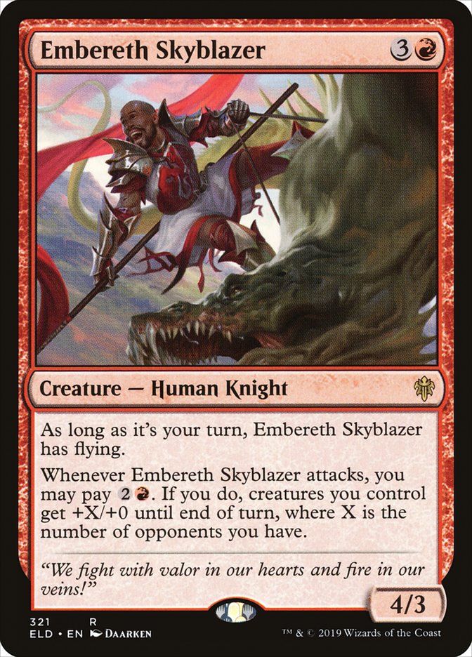 Embereth Skyblazer 321/269 (Throne of Eldraine)  | Good Games Modbury