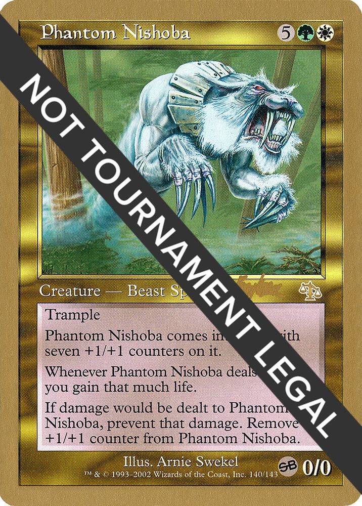Phantom Nishoba 2002 Brian Kibler JUD SB bk140sb/153 (World Championship Decks)  | Good Games Modbury