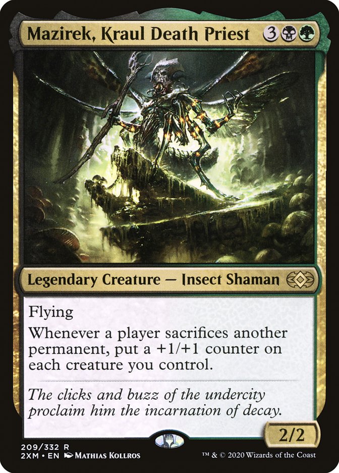 Mazirek, Kraul Death Priest 209 (Double Masters)  - Foil | Good Games Modbury