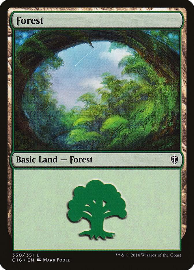Forest 350/351 (Commander 2016)  | Good Games Modbury