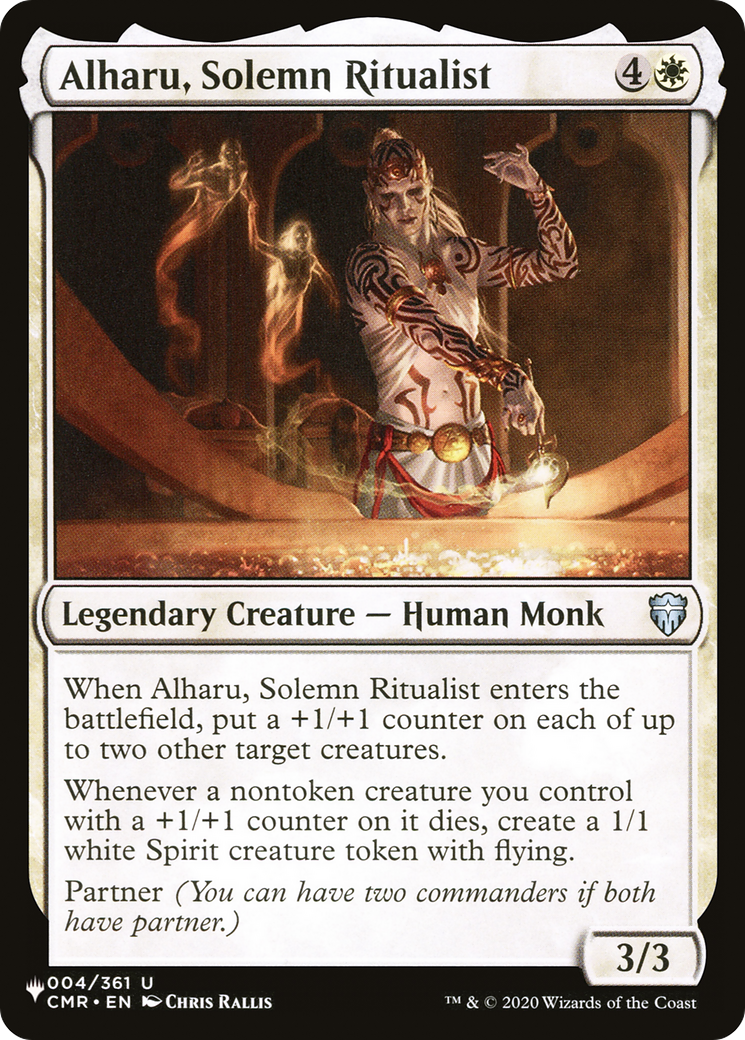 Alharu, Solemn Ritualist [The List Reprints] | Good Games Modbury