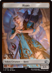 Hero (0009) // Elemental Double-Sided Token [FINAL FANTASY Tokens] | Good Games Modbury